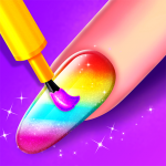Nail Salon Makeover Games MOD APK v1.0.16 Unlimited Money