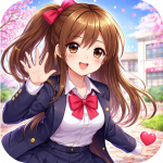 Anime High School Girl Game MOD APK vVARY Unlimited Money