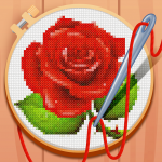 Cross-Stitch Coloring Book MOD APK v0.200.831 Unlimited Money