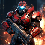 Devil War Doom Shooting Game MOD APK v1.4.4 Unlimited Money