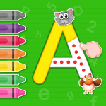 Kids Alphabets Numbers Tracing MOD APK v1.3.5 Unlimited Money