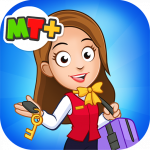 My Town Hotel Games for kids MOD APK v7.03.01 Unlimited Money