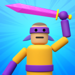 Ragdoll ninja Imposter hero MOD APK v1.48.1 Unlimited Money