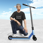 Scooter Space MOD APK v1.023 Unlimited Money