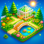 Merge HomeTown Merge Games MOD APK v0.74 Unlimited Money