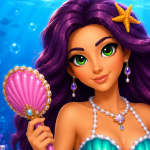 Mermaid Salon Dress up Game MOD APK v23.0 Unlimited Money Mermaid Salon Dress up Game MOD APK v23.0 Unlimited Money