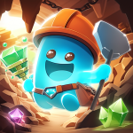 Dig Gem Mining MOD APK v1.35 Unlimited Money Dig Gem Mining MOD APK v1.35 Unlimited Money