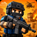 Advanced Blocky Combat SWAT MOD APK v1.73 Unlimited Money Advanced Blocky Combat SWAT MOD APK v1.73 Unlimited Money