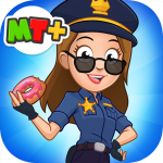 My Town Police Games for kids MOD APK v7.03.02 Unlimited Money