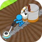 PowerWasherMan – toilet clean MOD APK v1.1.10 Unlimited Money